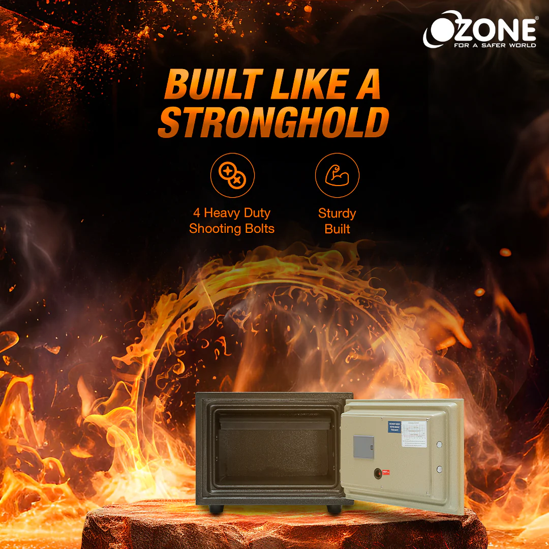 Ozone Fire Warrior- 11 | Fire-resistant Safe | 19 Litres - Image 5