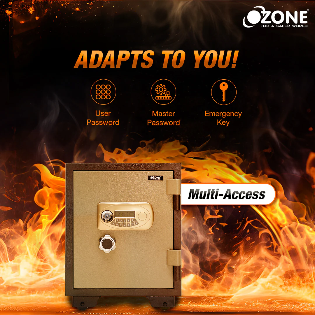 Ozone Fire Warrior- 55 | Fire-resistant Safe | 40 Litres - Image 2