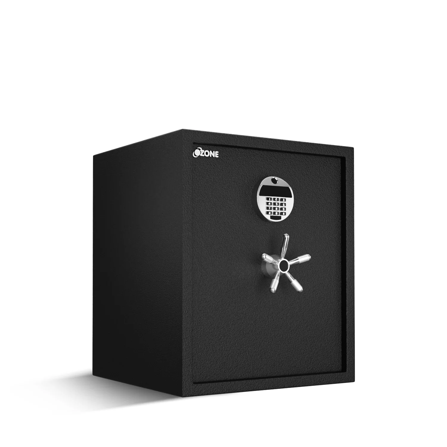 Ozone 78 Litres Anti-burglary Safe Locker for Factories & Warehouses – Fingerprint Lock, 2-in-1 Unlocking (Fingerprint & Password), Size: 555H x 460W x 360D mm, Weight: 64.34kg, 2-Year Warranty