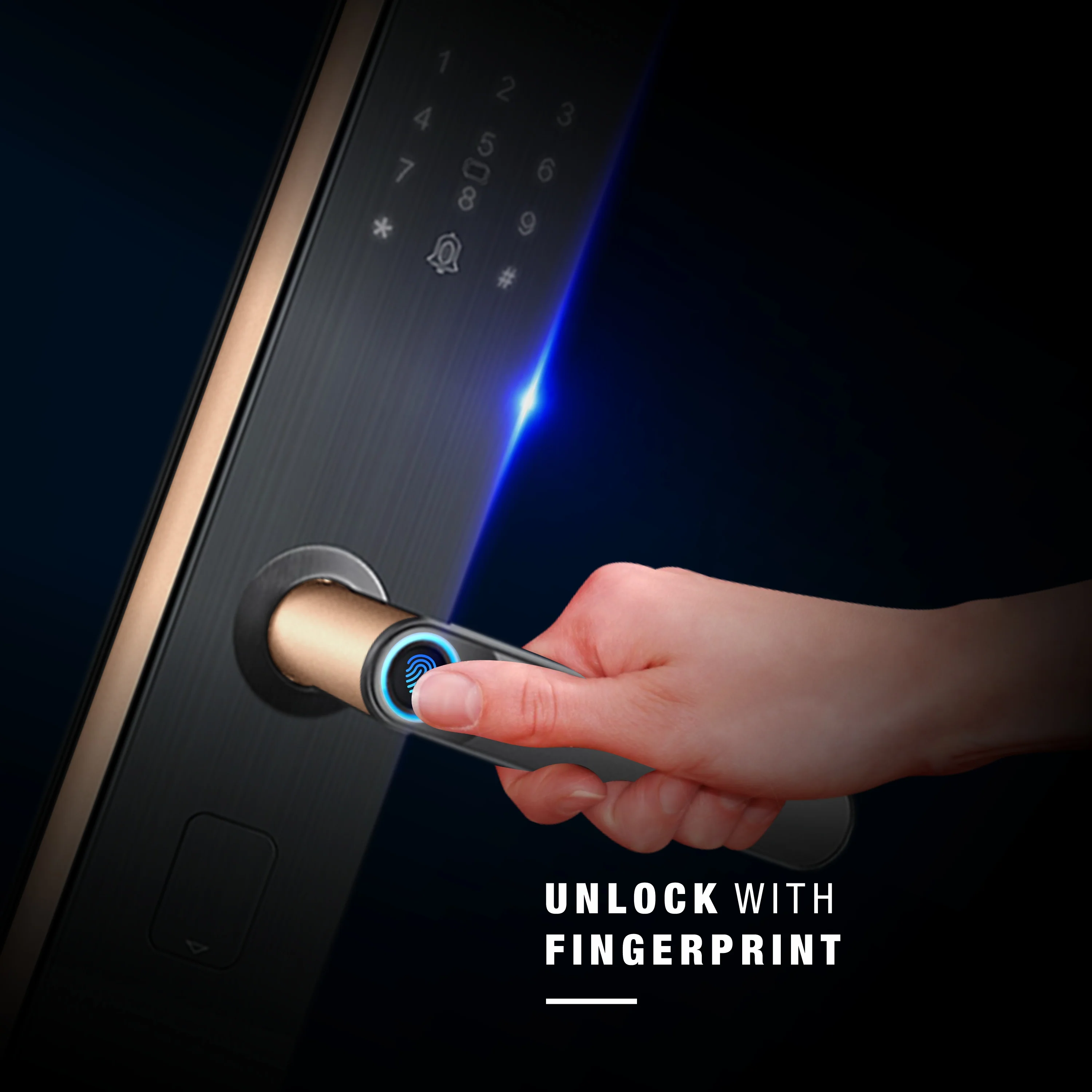 Ozone Morphy NXT Bluetooth Smart Door Lock with 4-way access | Door Thickness: 35-80 mm - Image 8