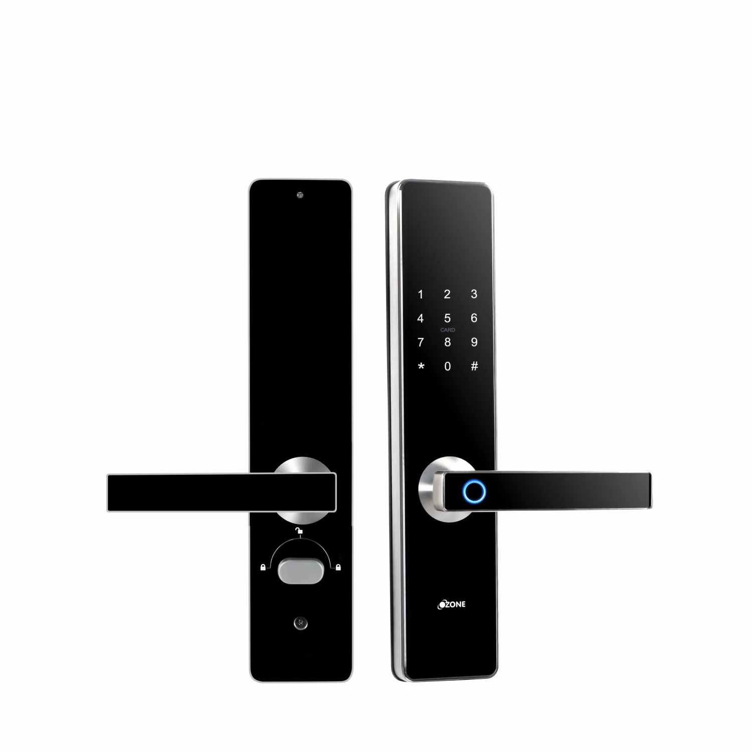 Ozone Morphy Plus Bluetooth Smart Door Lock with 4-way access | Door Thickness: 35-100 mm