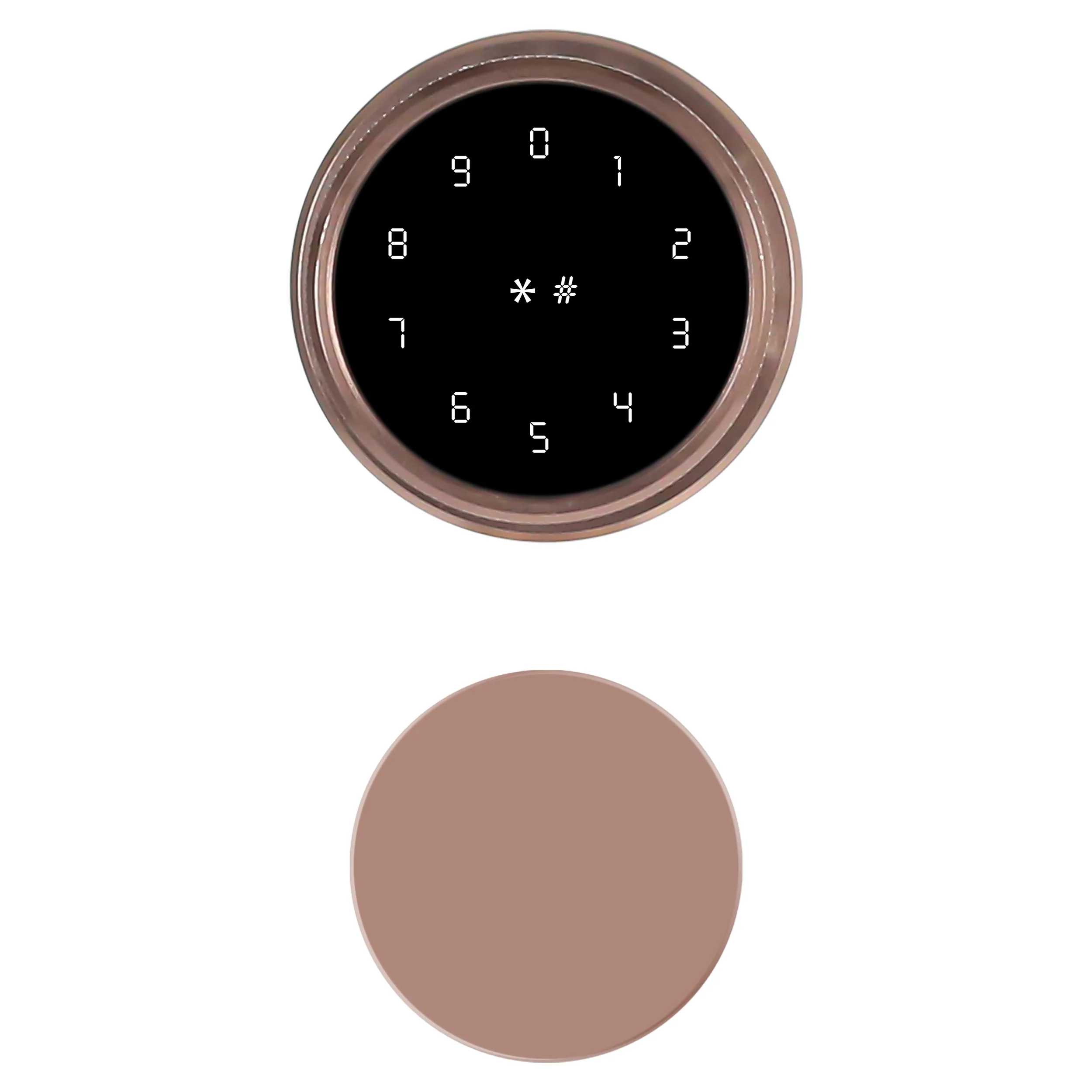 Ozone Oracle Bluetooth Smart Door Lock with Rose Plate with 4-way access | Door Thickness: 35-65 mm - Image 13