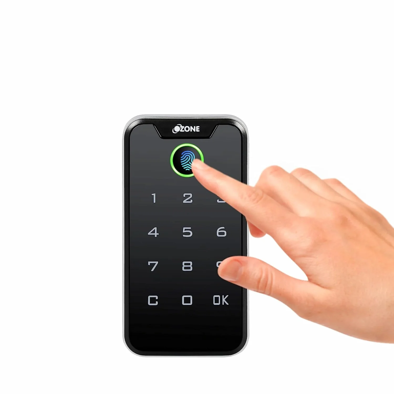 Ozone Smart Furniture Lock with 3-way Access | For Wooden & Metal Cabinets & Drawers