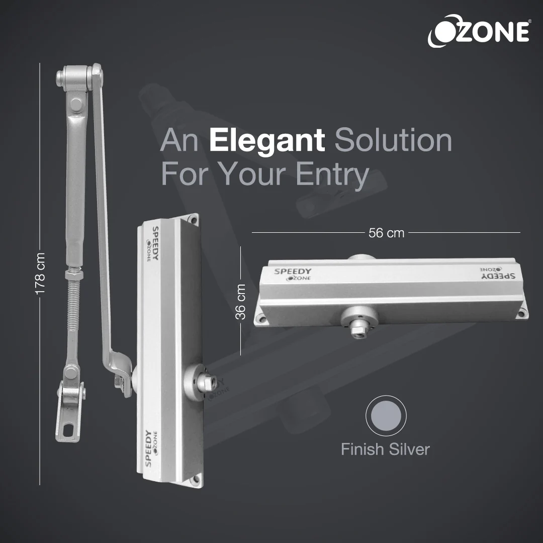 Ozone Rack and Pinion Overhead Door Closer | Closing Force EN 1-3 | Weight Capacity: Up to 60 kg - Image 3
