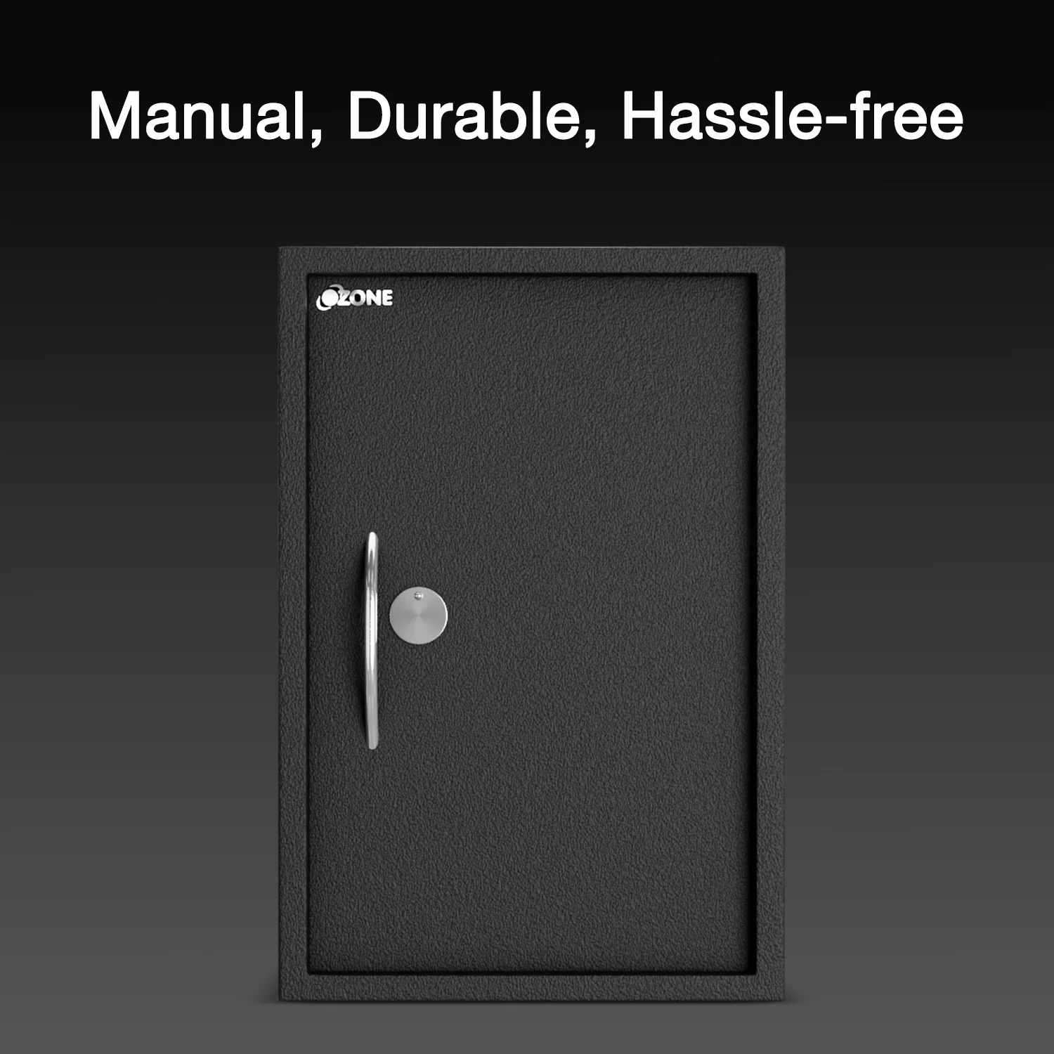 Ozone 55 Litres Manual Safe Locker for Home & Office – Manual Lock, 1-Way Unlocking (Manual Key), Size: 555H x 350W x 360D mm, Weight: 24.7kg, 2-Year Warranty - Image 2
