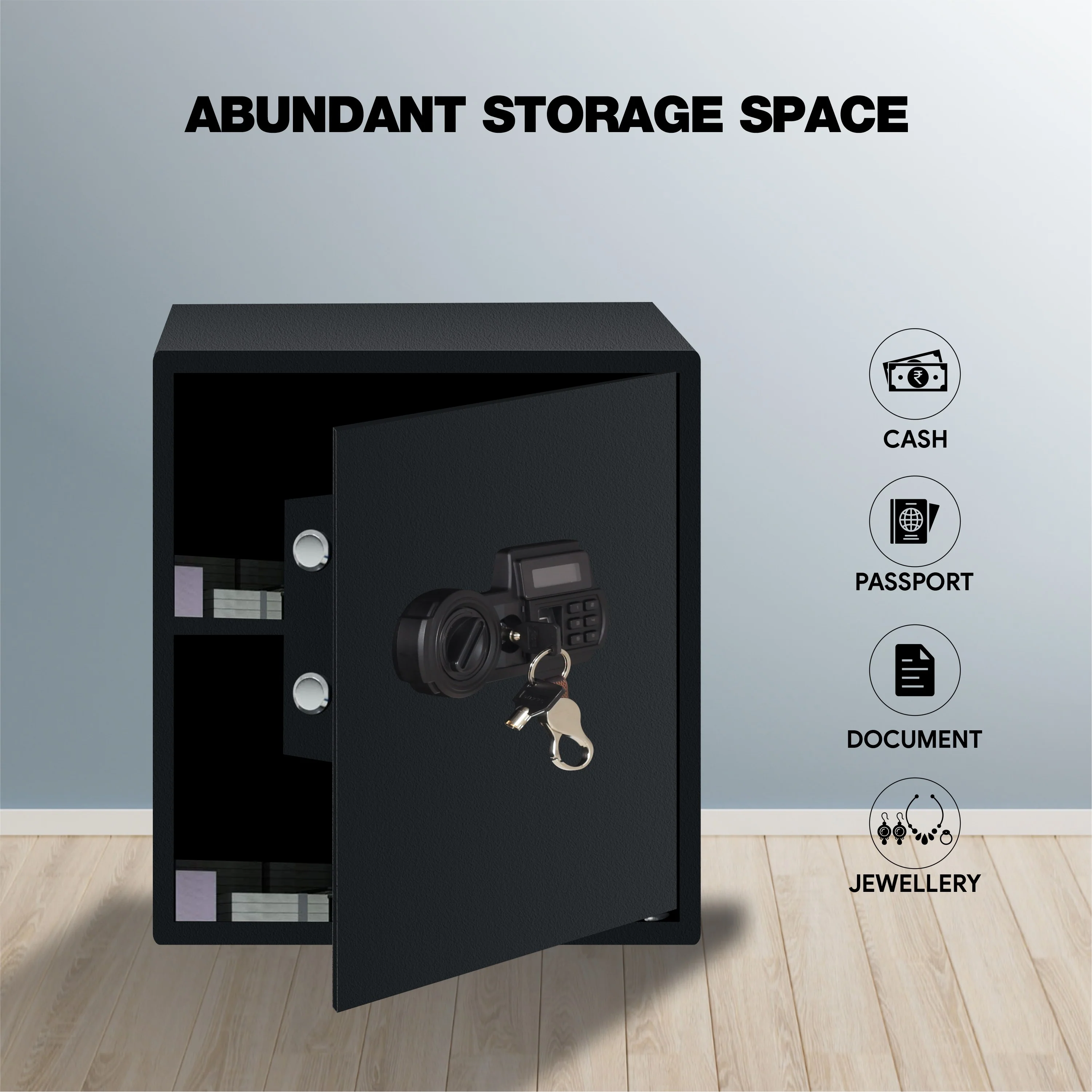 Ozone Safilo Bio- Z Max | Biometric Safe | 44.1 Litres - Image 6