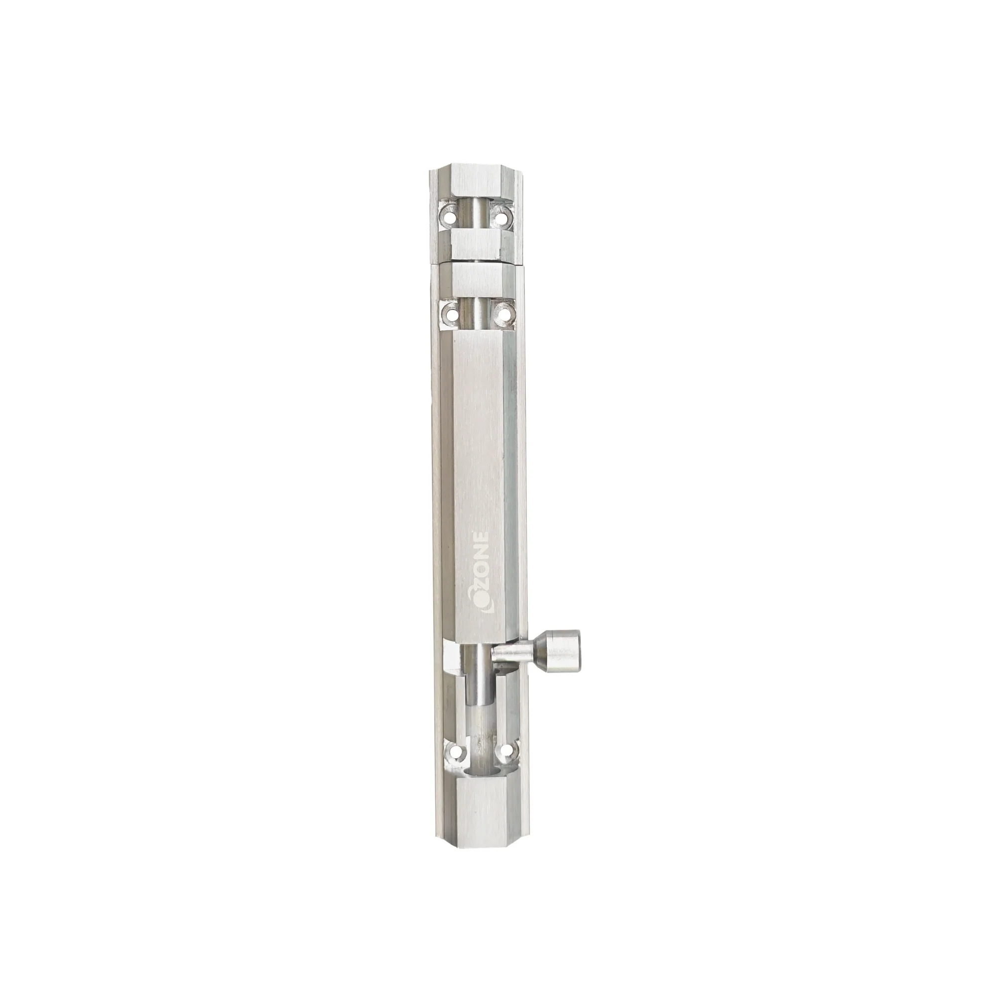 Ozone Aluminium TowerBolt - 6 | Durable & Corrosion-Resistant for Interior Wooden Doors