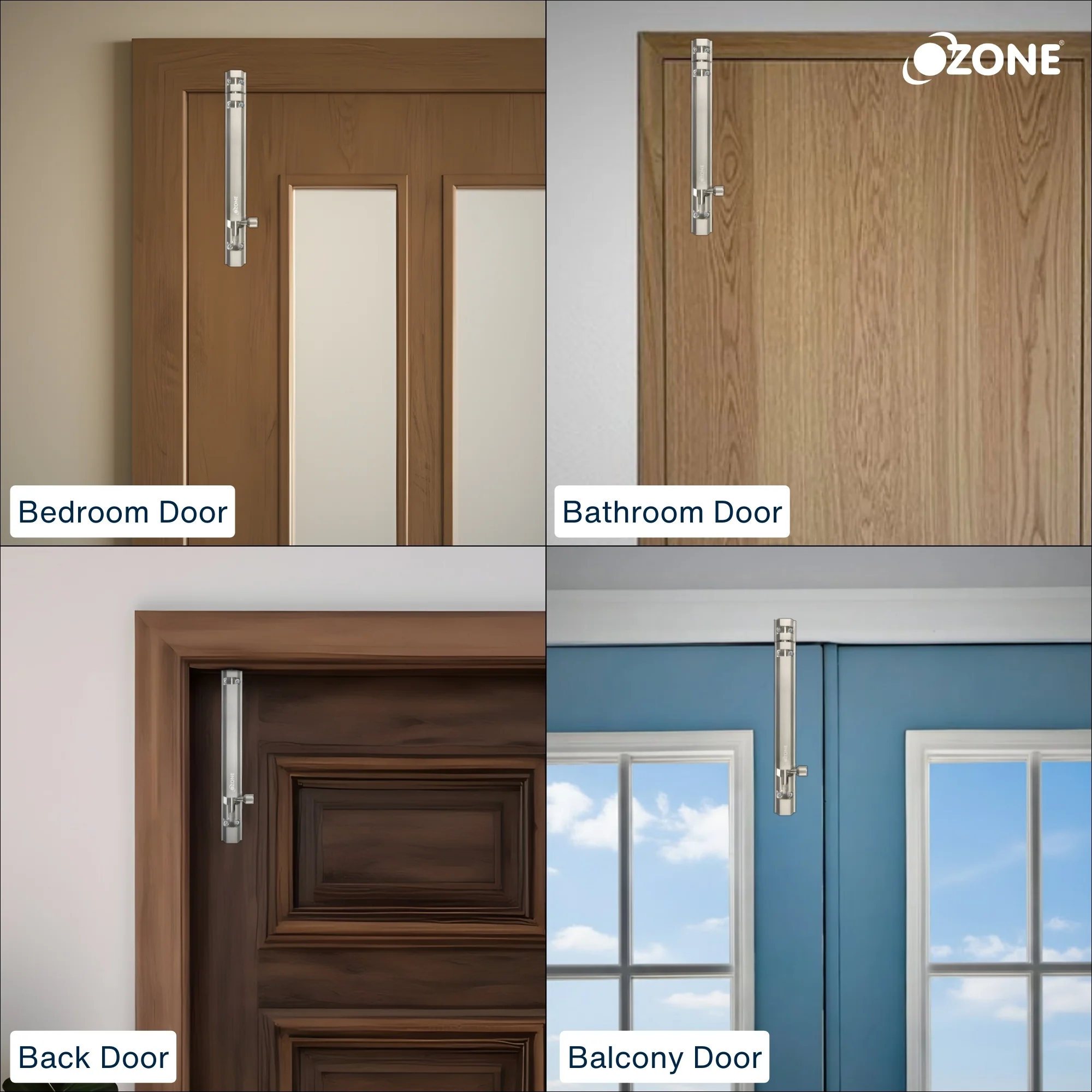 Ozone Aluminium TowerBolt - 8 | Corrosion-Resistant and Easy to Operate - Image 4