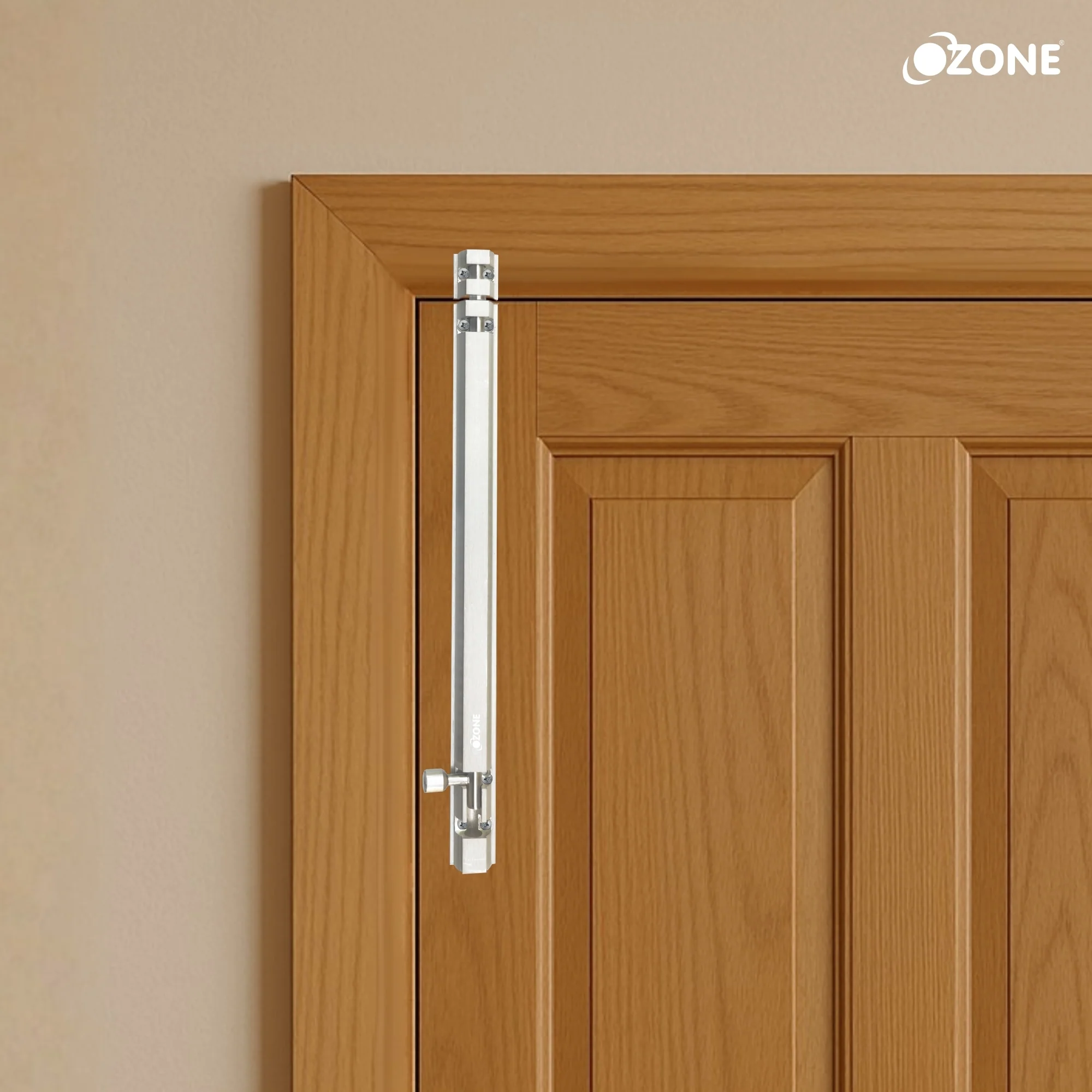 Ozone Aluminium TowerBolt - 12| Strong, Silent & Stylish Locking Solution - Image 2